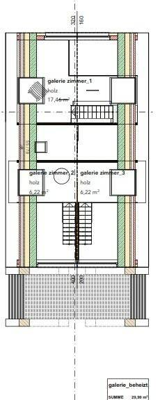 Grundriss Dachgalerie