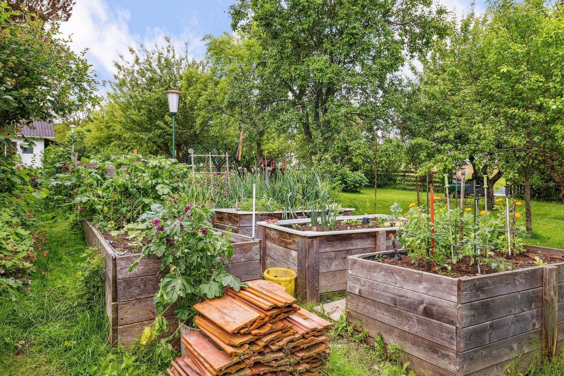 Hochbeet für Ihr gesundes Gemüse