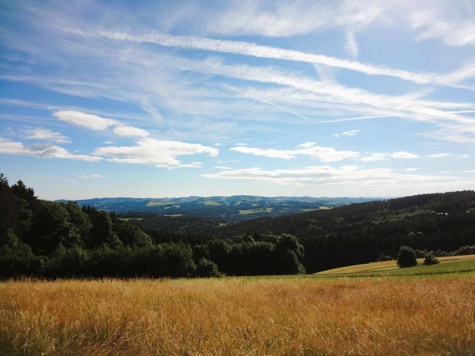 wunderbare Fernsicht