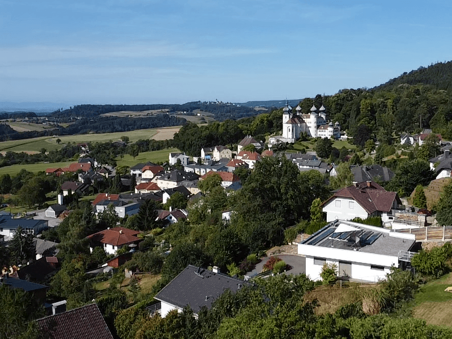 Blick auf Schloss Artstetten