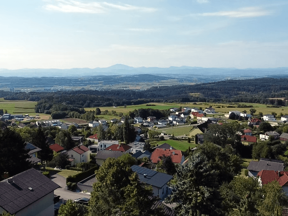 Aussicht über Artstetten