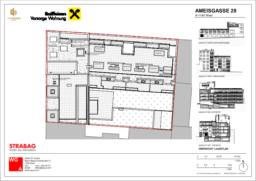 Geschoßplan Lageplan