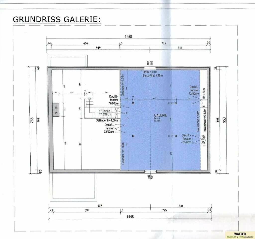 Grundriss Galerie