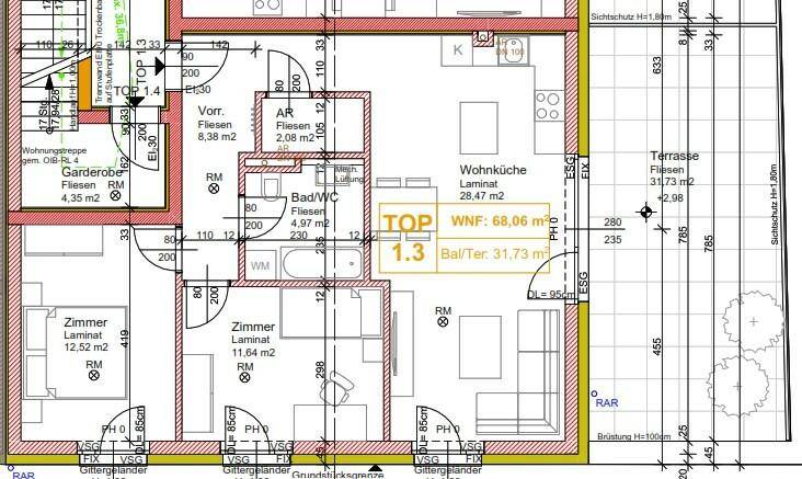 Grundriss Top 1.3