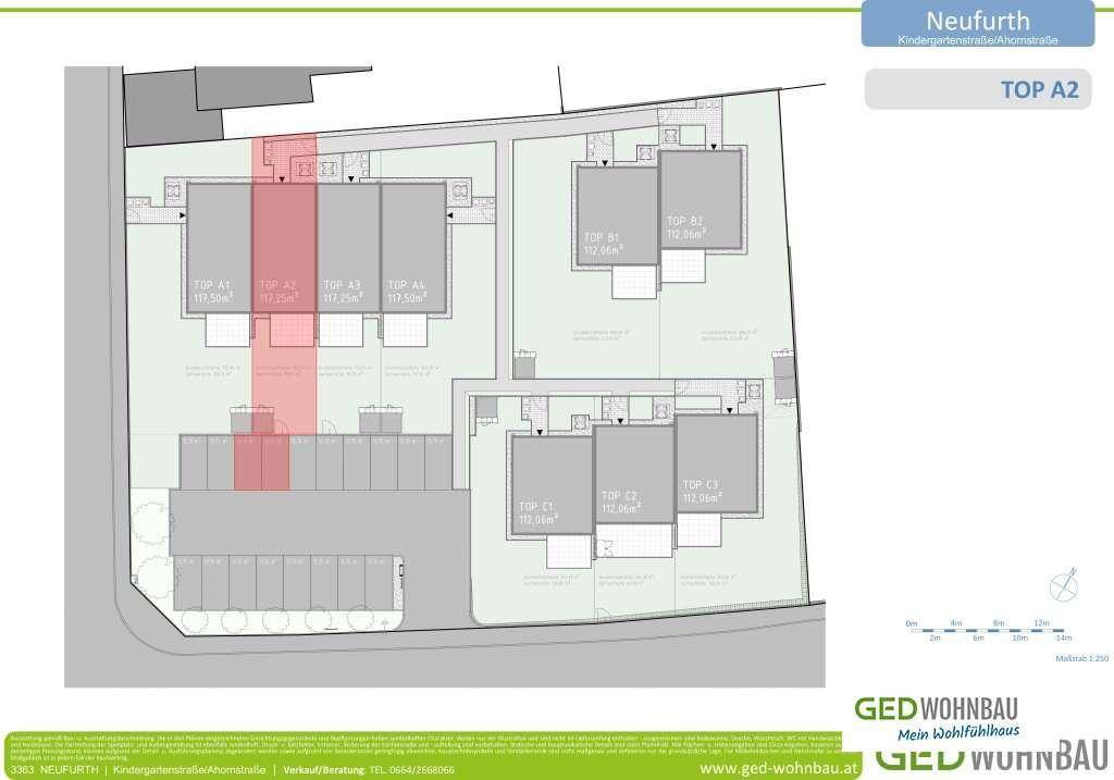 Grundriss Anlage Haus A2