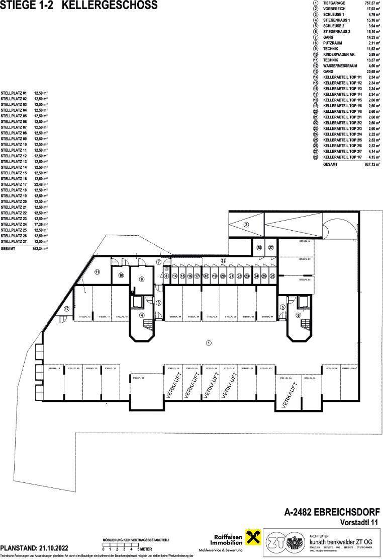 Keller- & Garagenplan