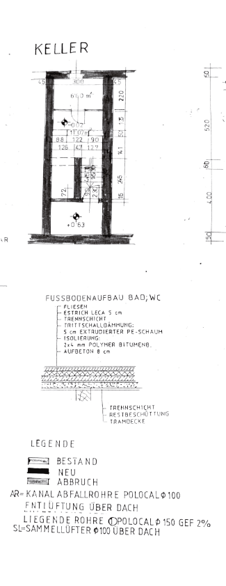 EP Bestandplan Hptstr 22 Wasenbruck Keller