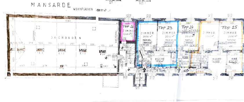 EP Bestandplan Hptstr 22 Wasenbruck Mansarde