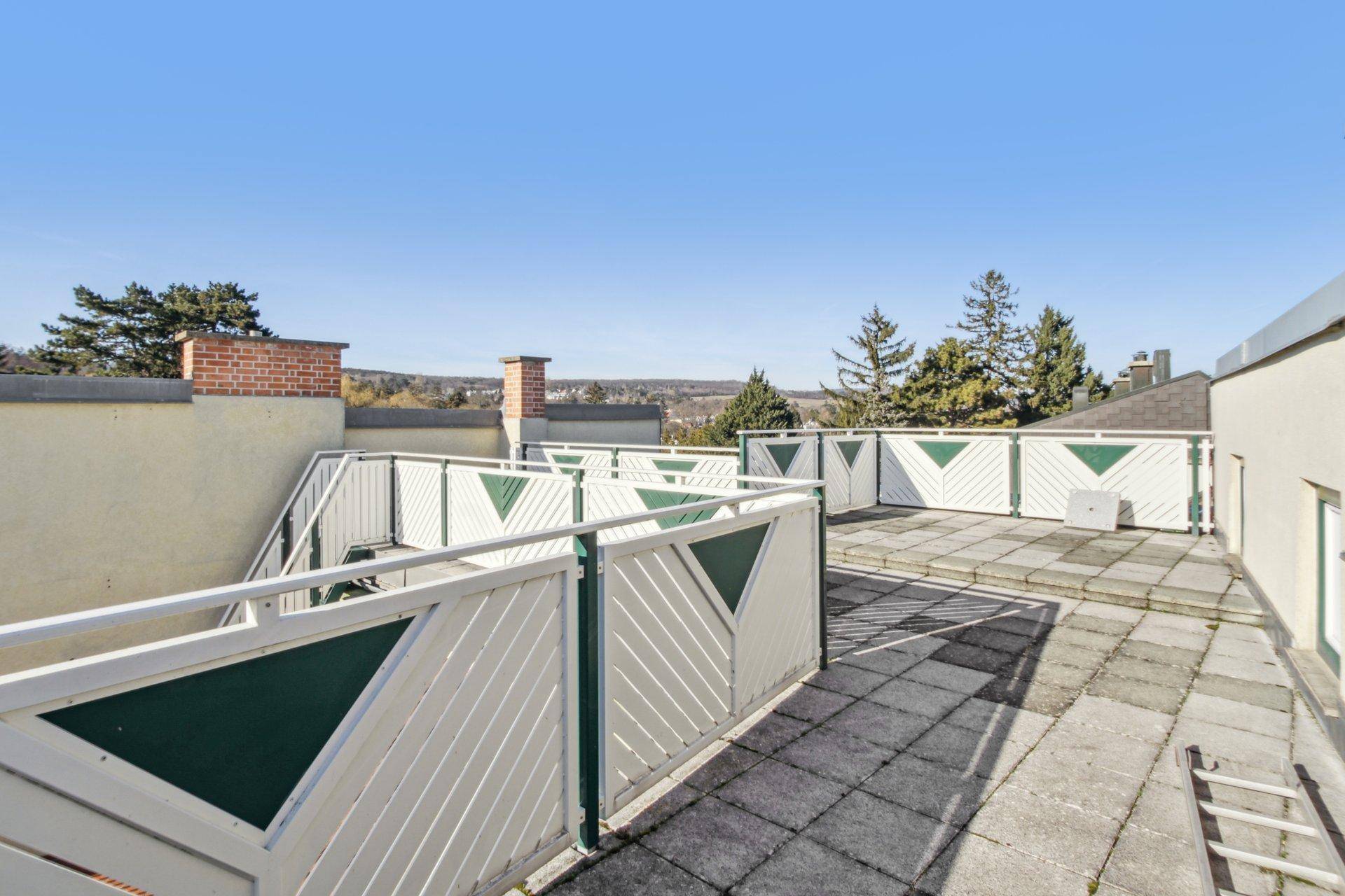 Dachterrasse mit toller Fernsicht