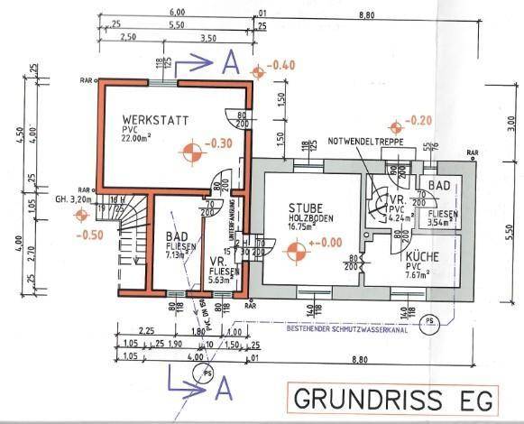 Grundriss Erdgeschoss