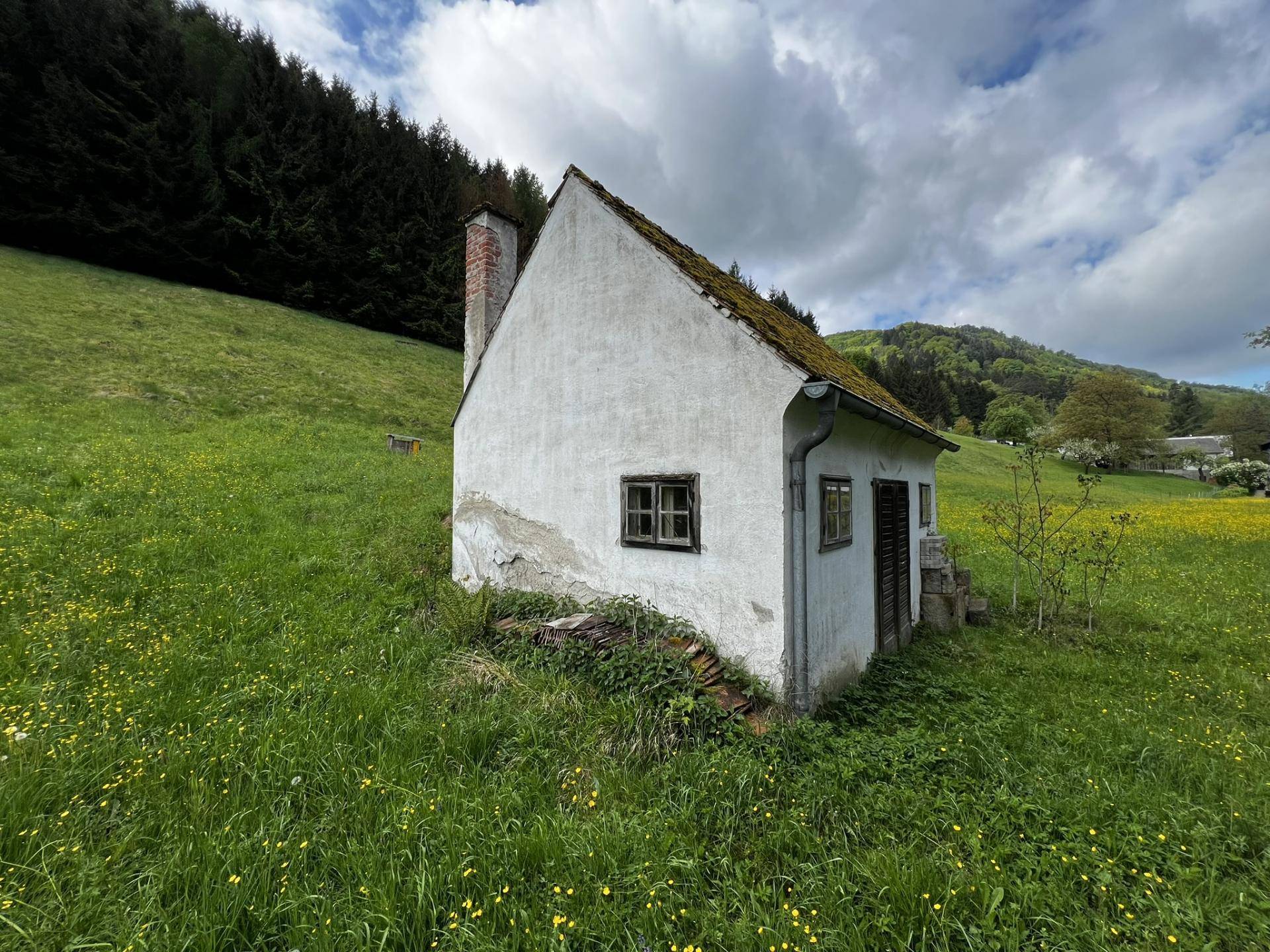 Erdkeller - Eingangshäuschen