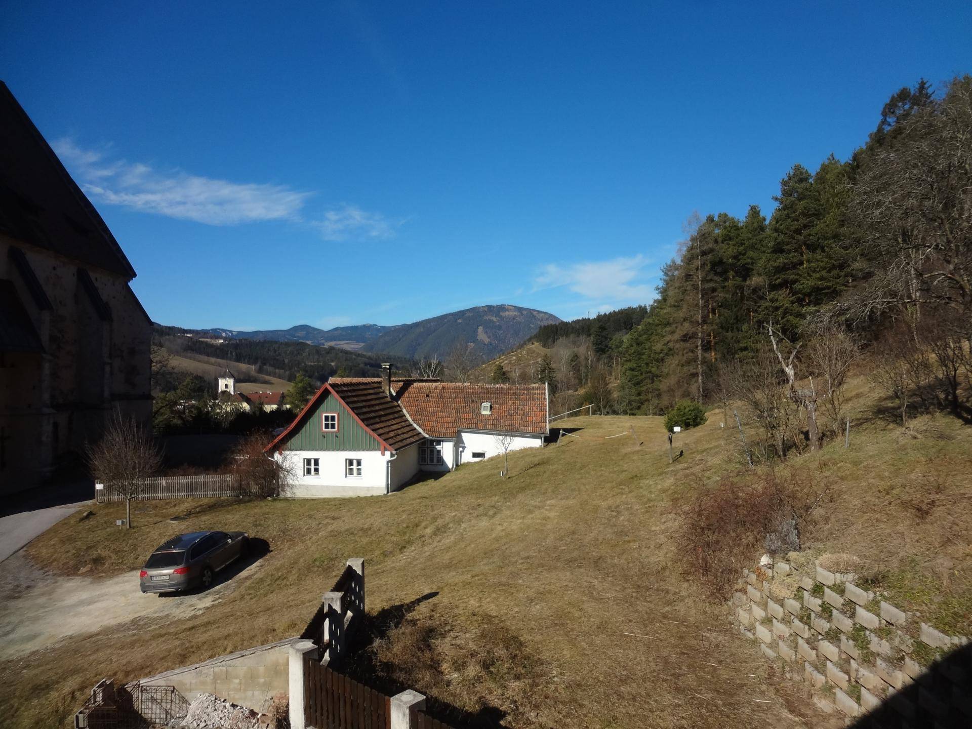 beeindruckender Ausblick vom Balkon