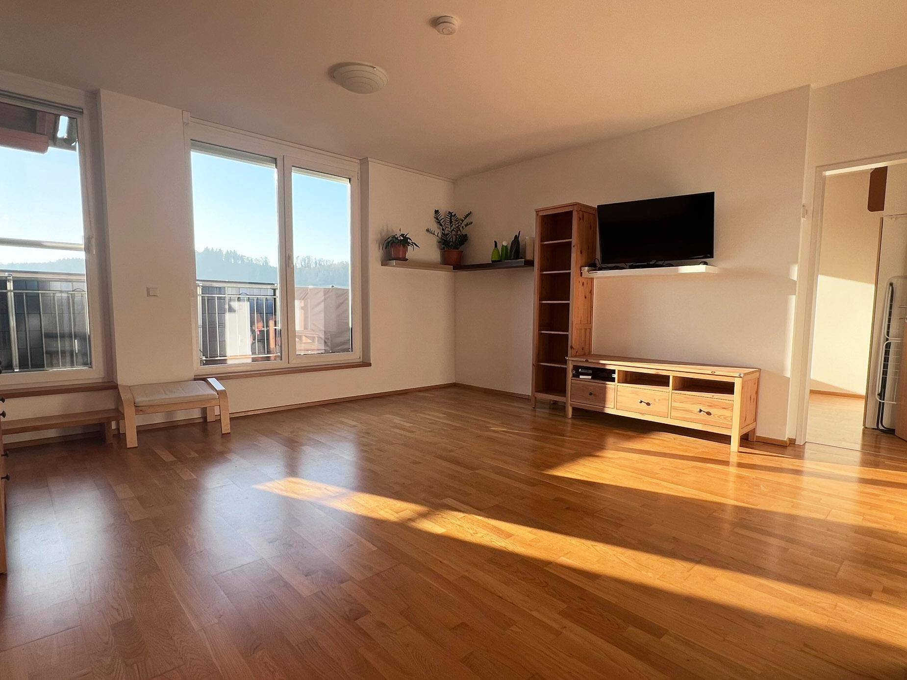 Wohnzimmer Blick gen Nordbalkon