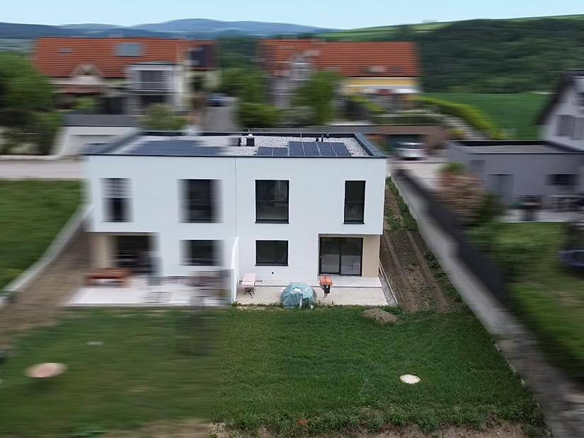 Aussenansicht Doppelhaushälfte