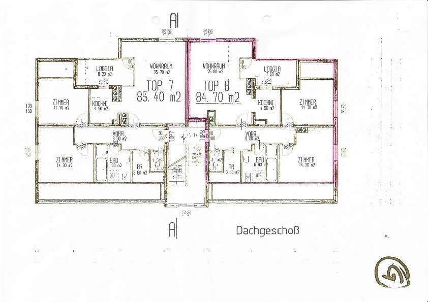 Wohnungsplan