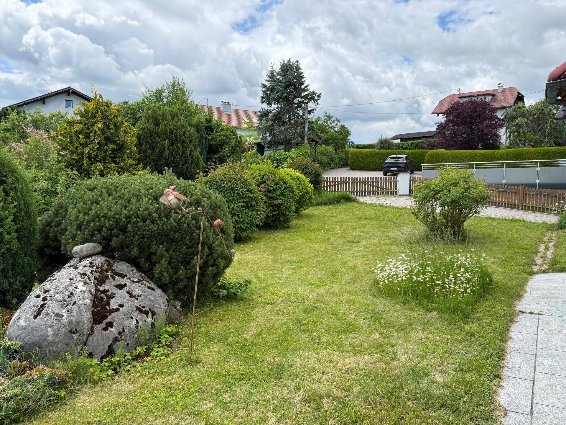 Blick in den Garten