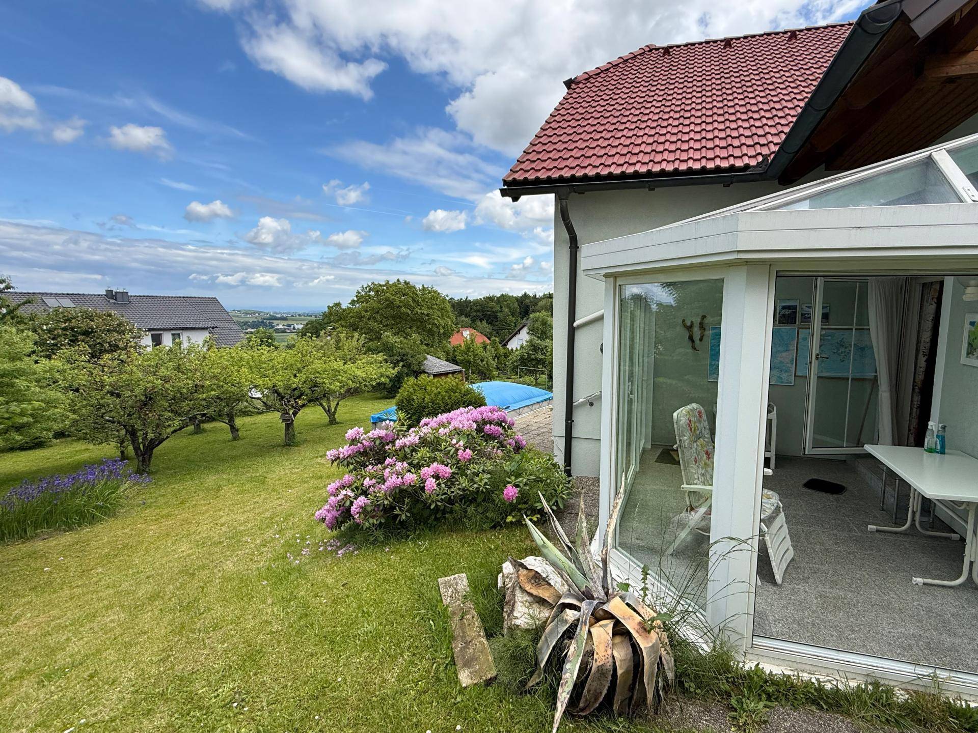 Blick in den Garten