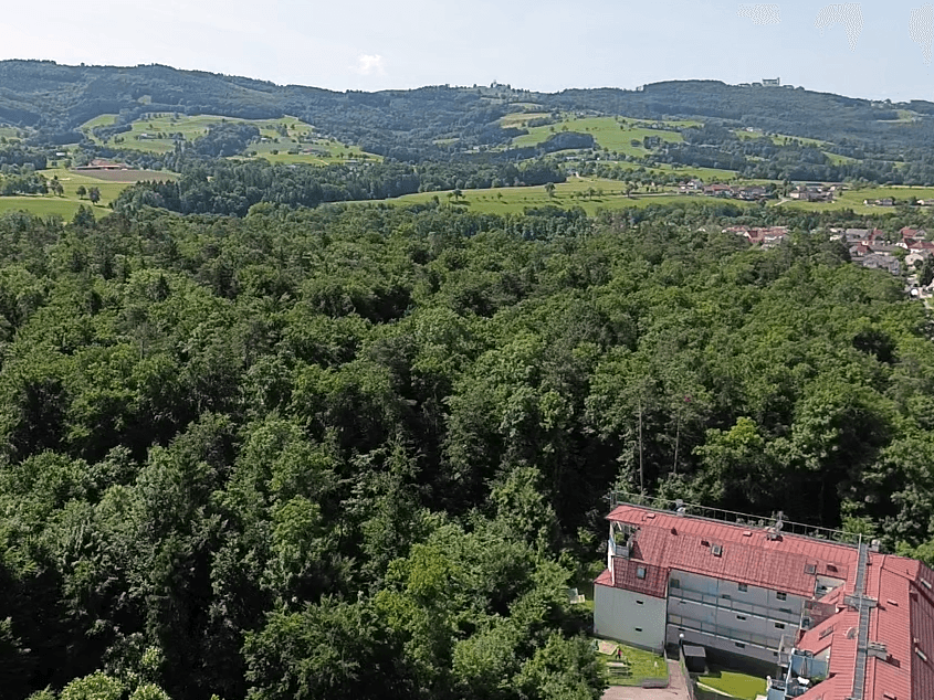 Blick gen Süden Drone