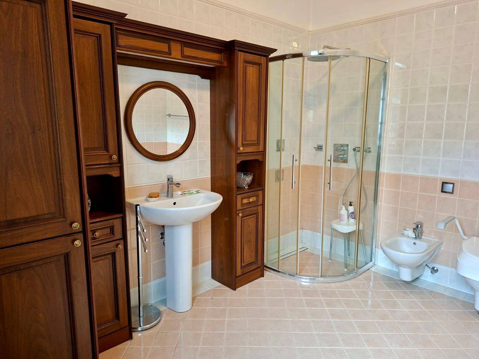 Badezimmer im EG, barrierefrei