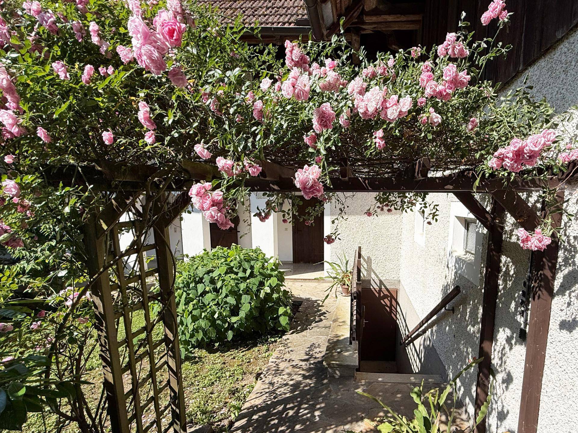 Innenhof Abgang zu Keller