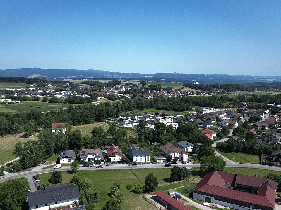 Blick gen Nordosten / Petzenkirchen