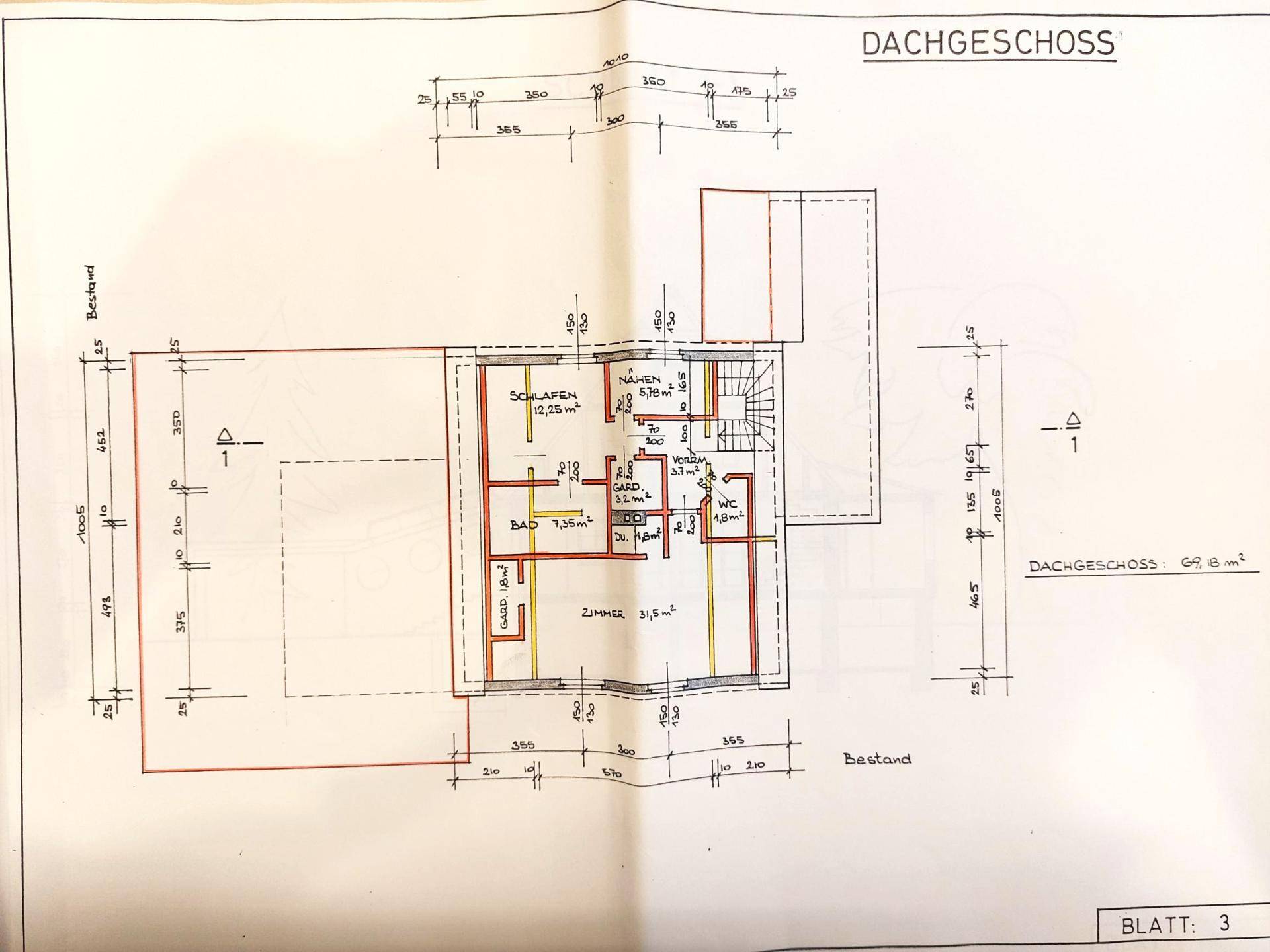 Grundriss DG