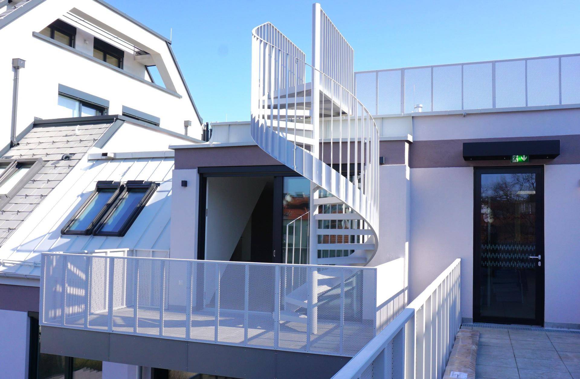 Treppe Dachterrasse
