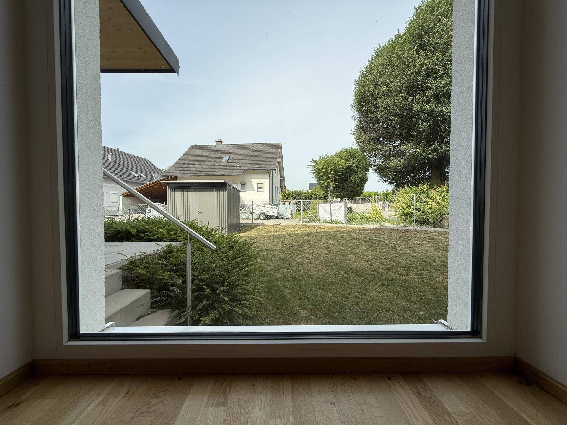Blick in Garten