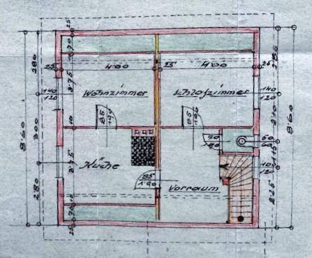 Grundriss Dachgeschoß