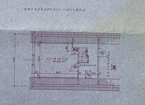 Plan Dachgeschoss