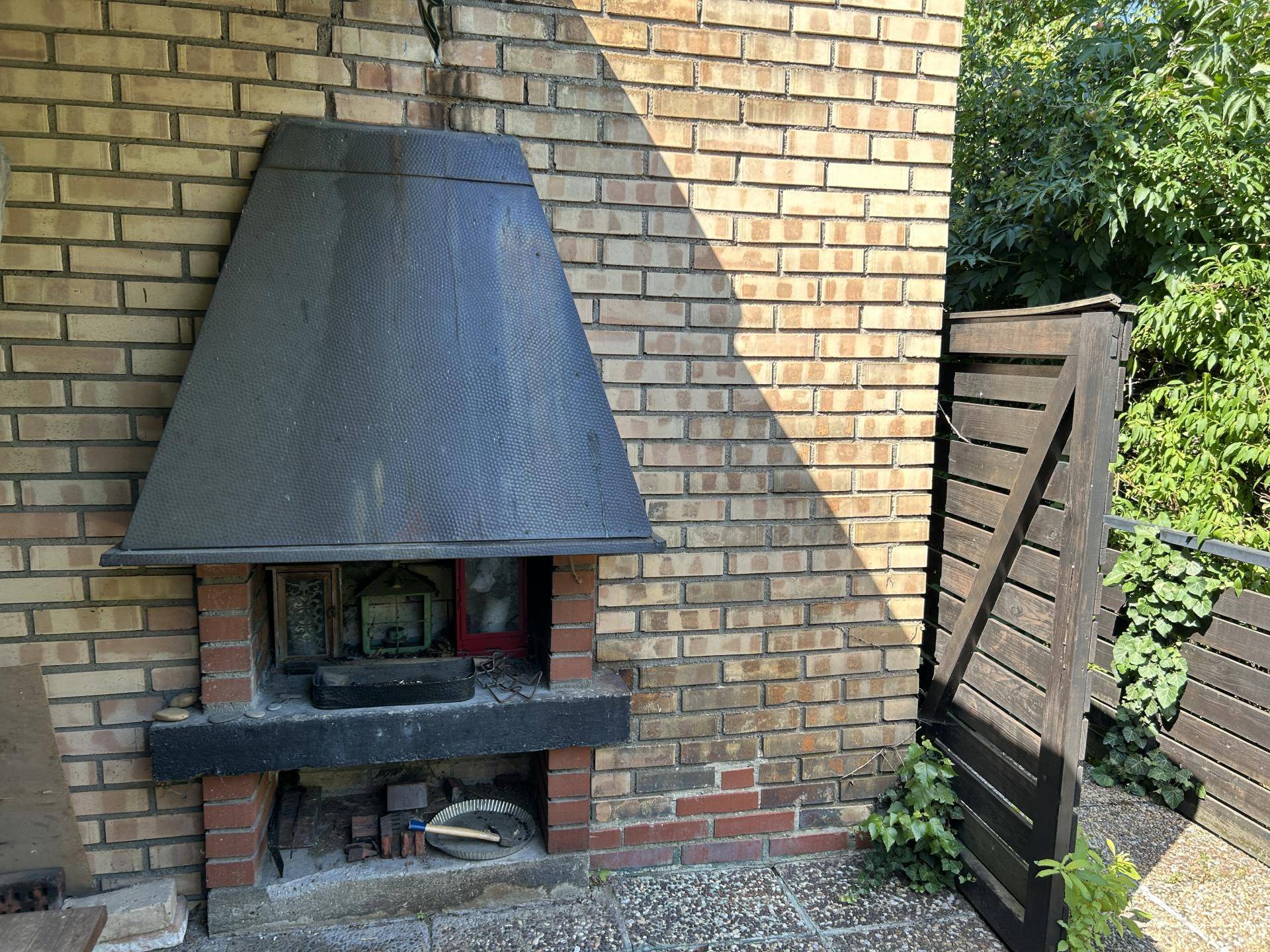 Offener Kamin Terrasse