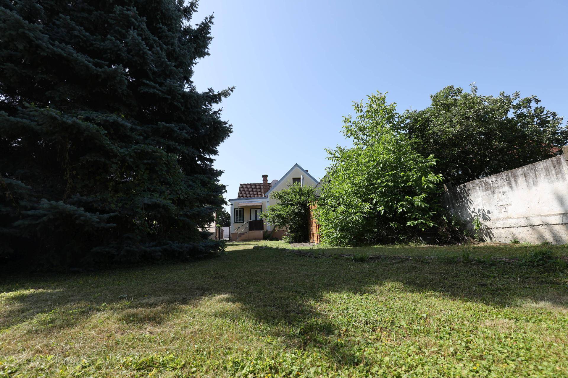 rückwärtiger Garten und Haus