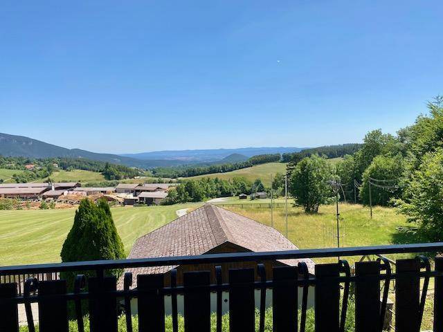 Ausblick vom Balkon