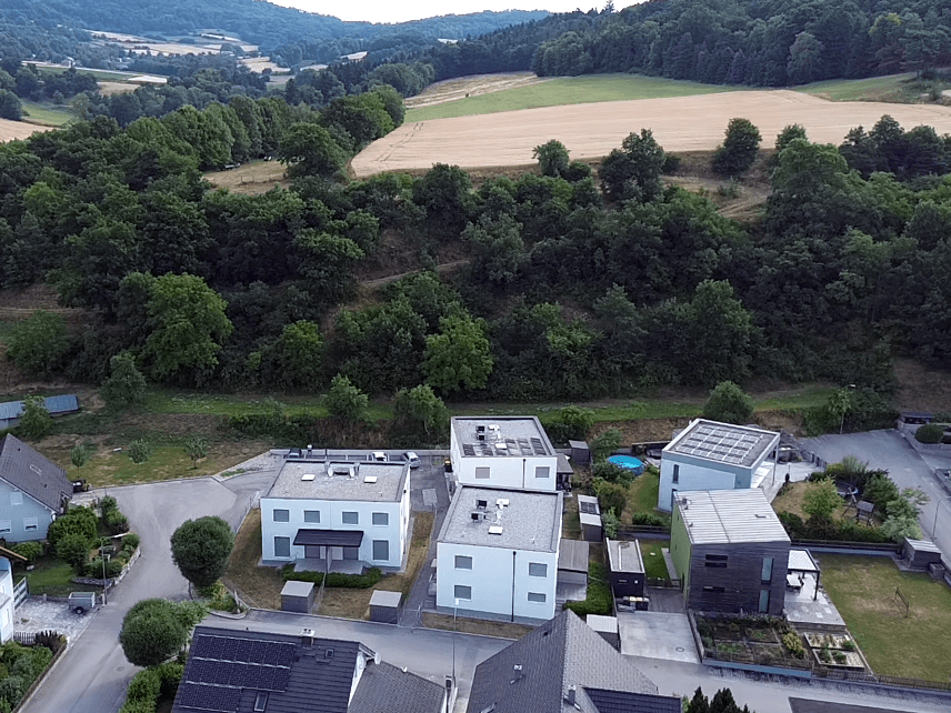 Blick gen Umgebung / Drone