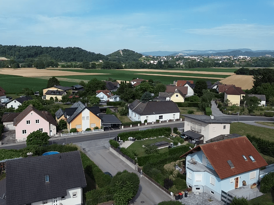 Blick gen Umgebung / Drone