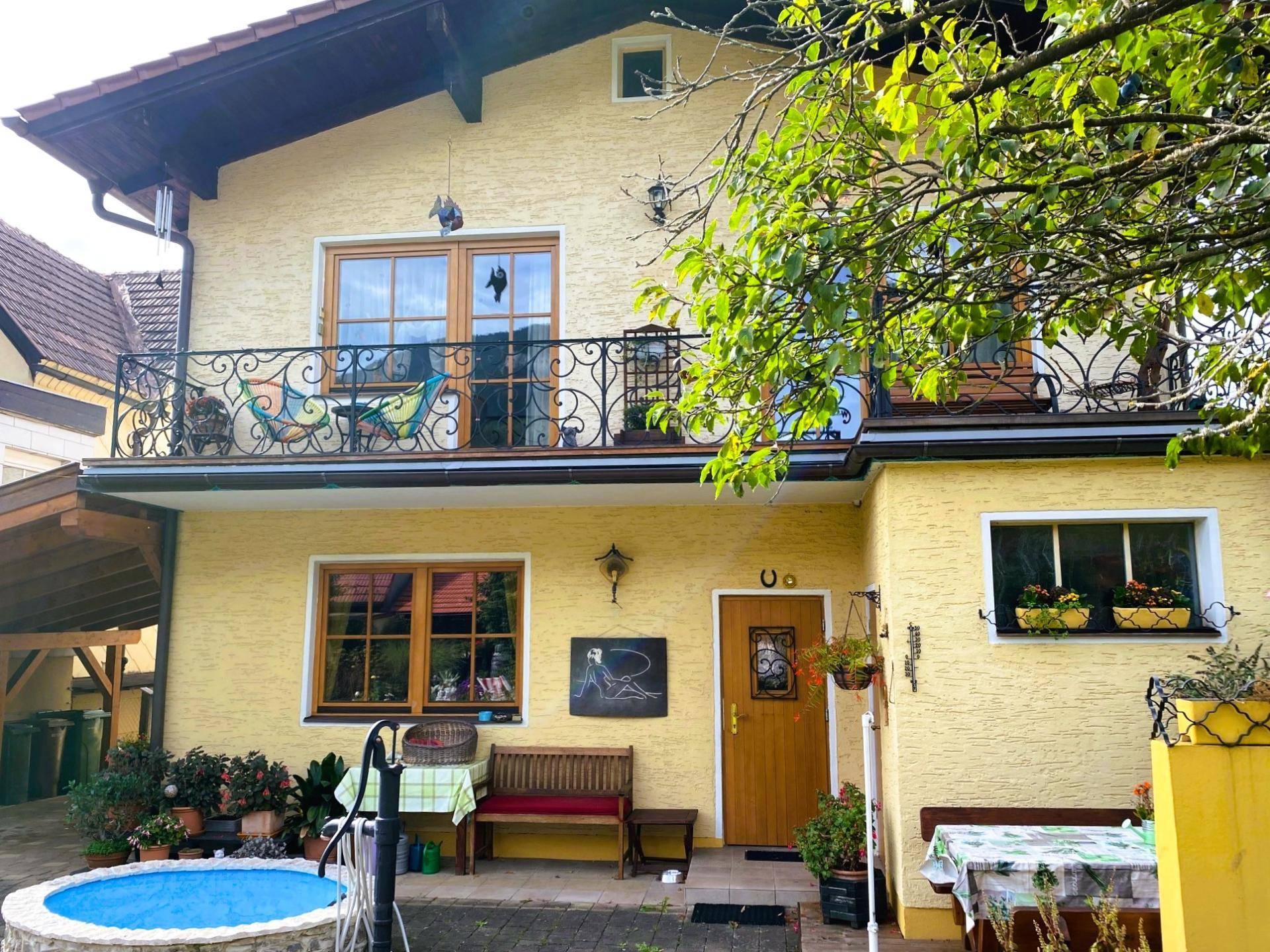 Gartenfront, Garteneingang