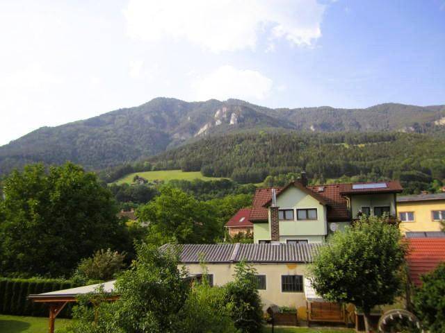 Ausblick vom Balkon
