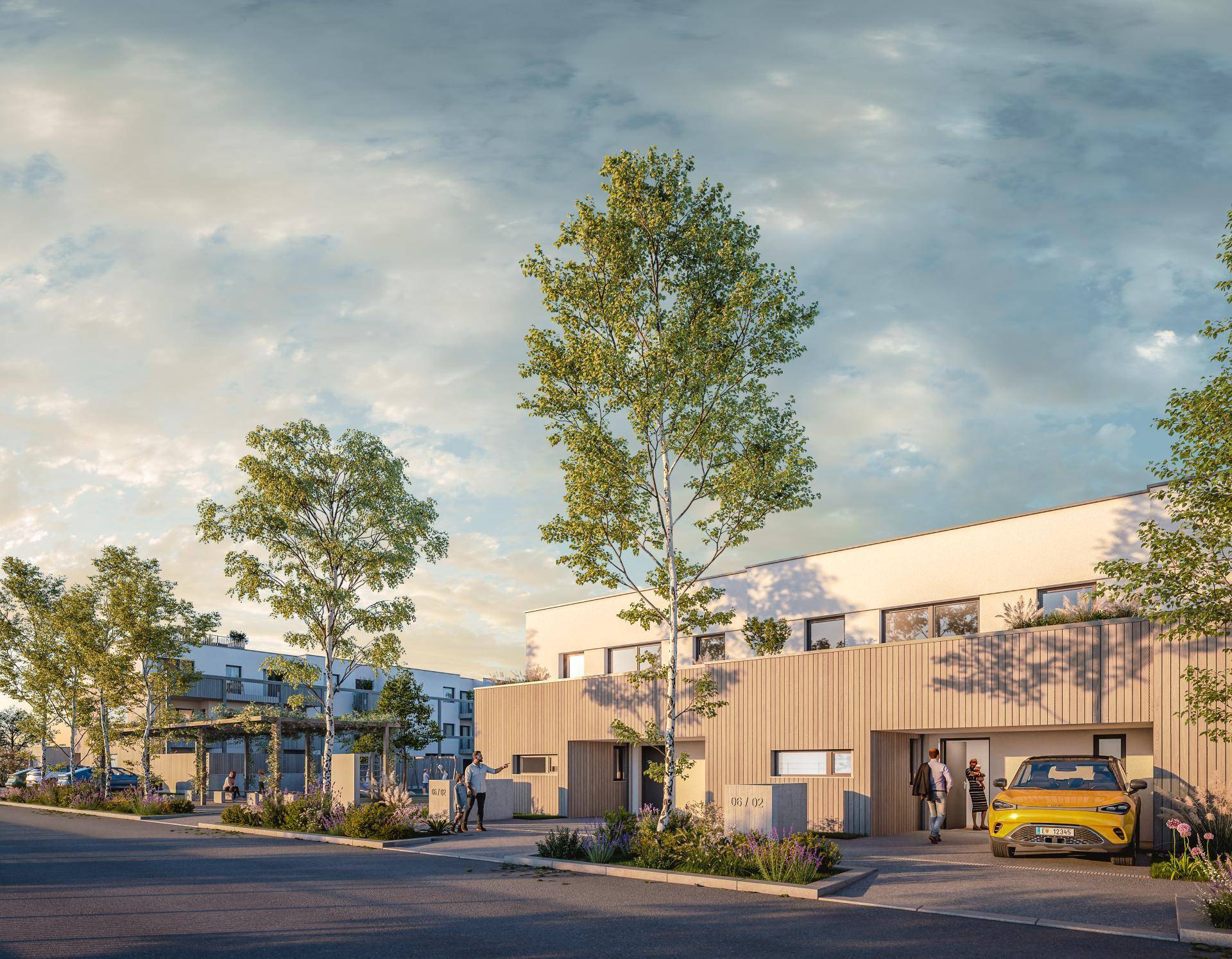 Werfring_AmHafen6-8_Strasse_sunset