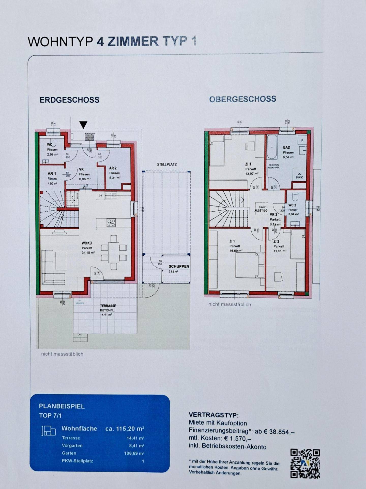 Plan Haus TYP 1