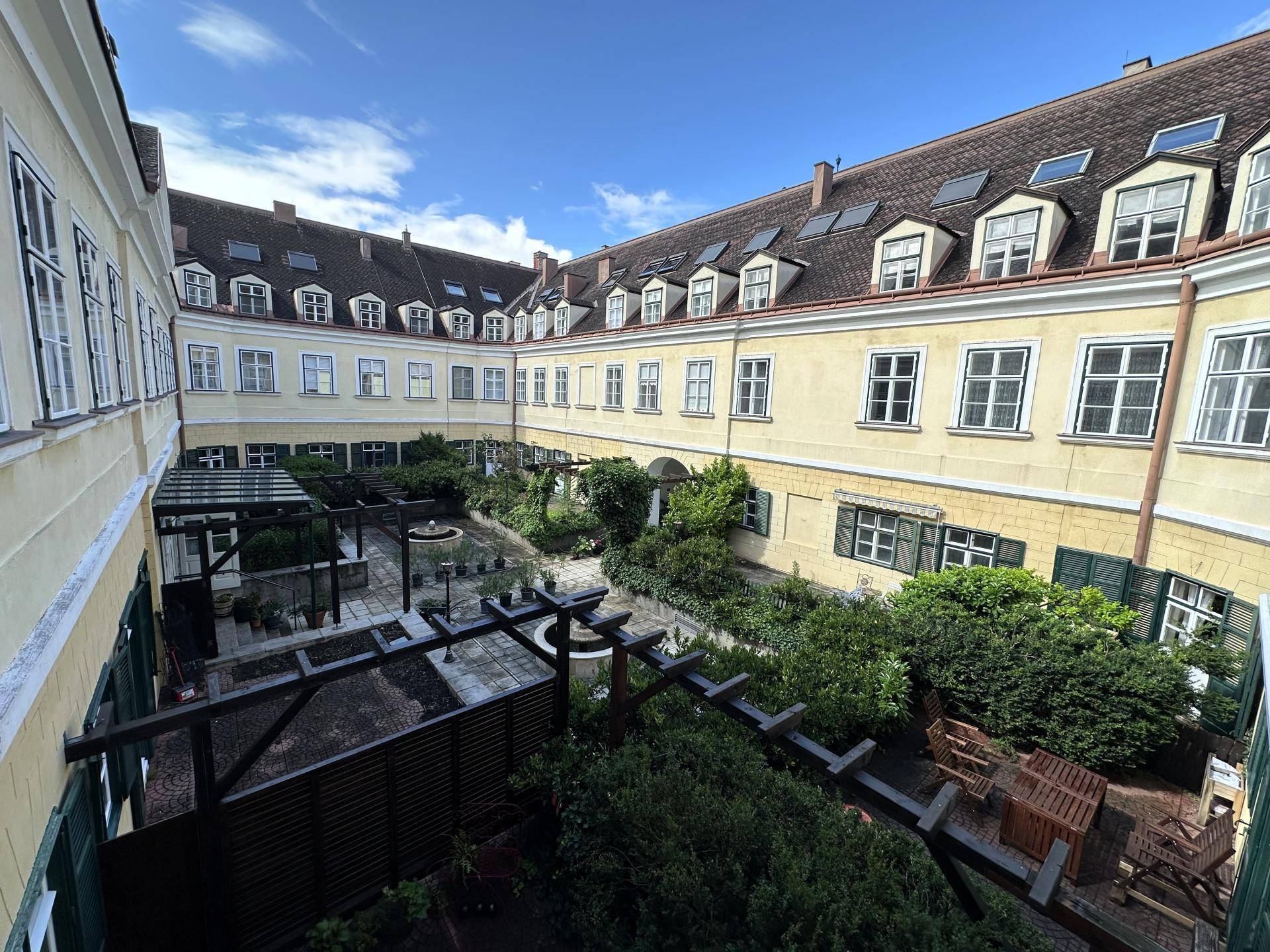 Ausblick von der Wohnung
