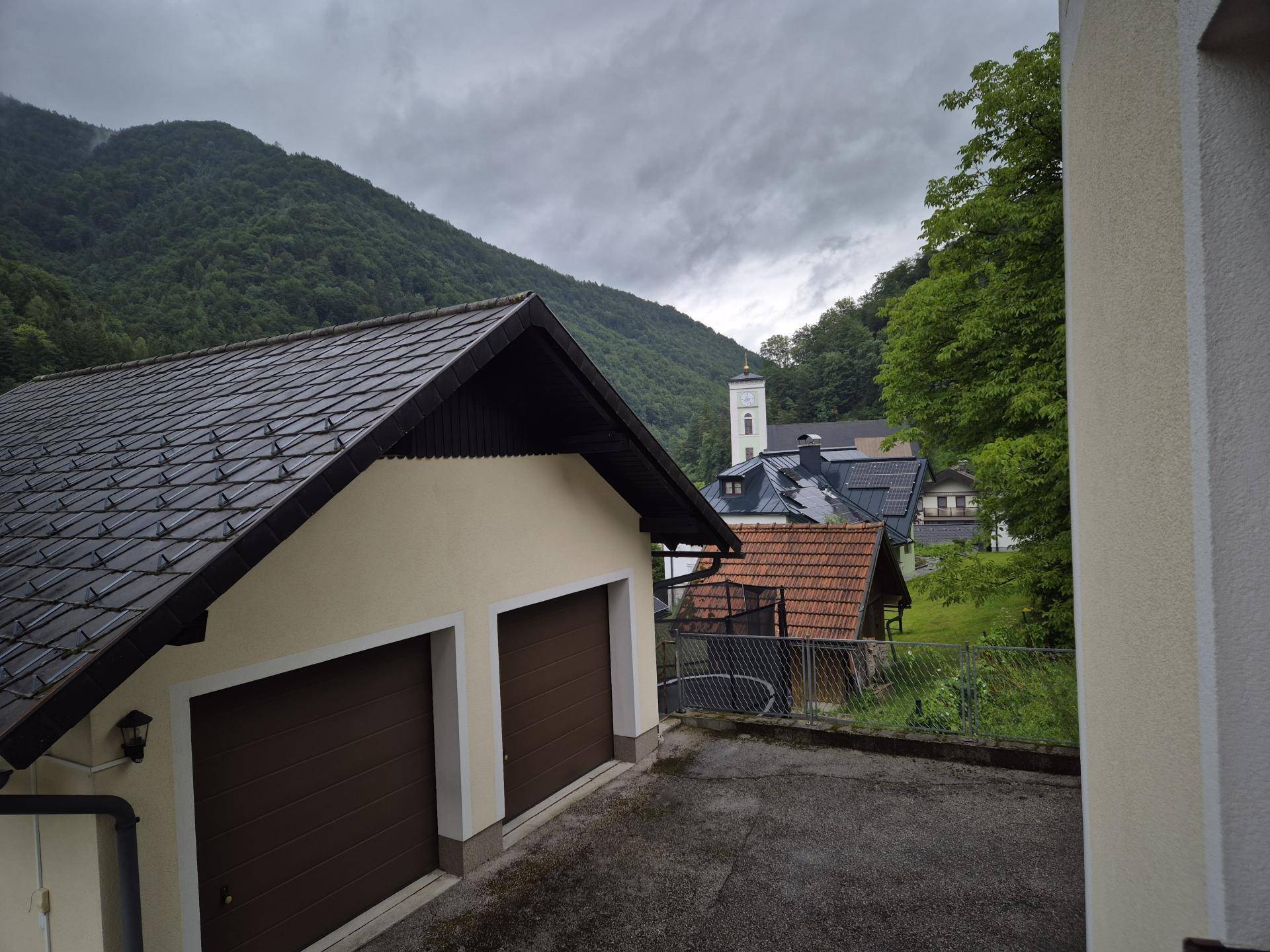 Ausblick Balkon