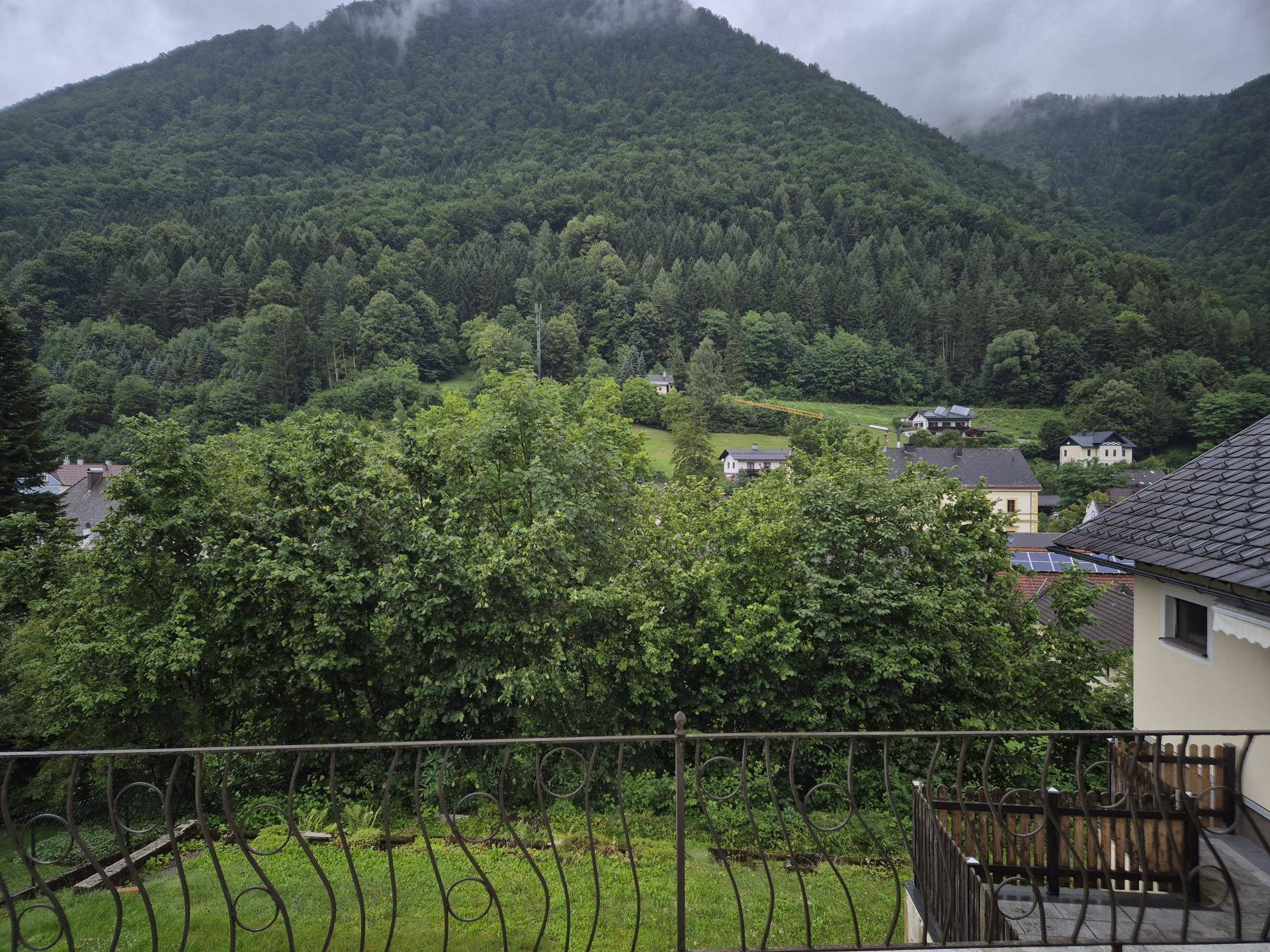 Ausblick Balkon
