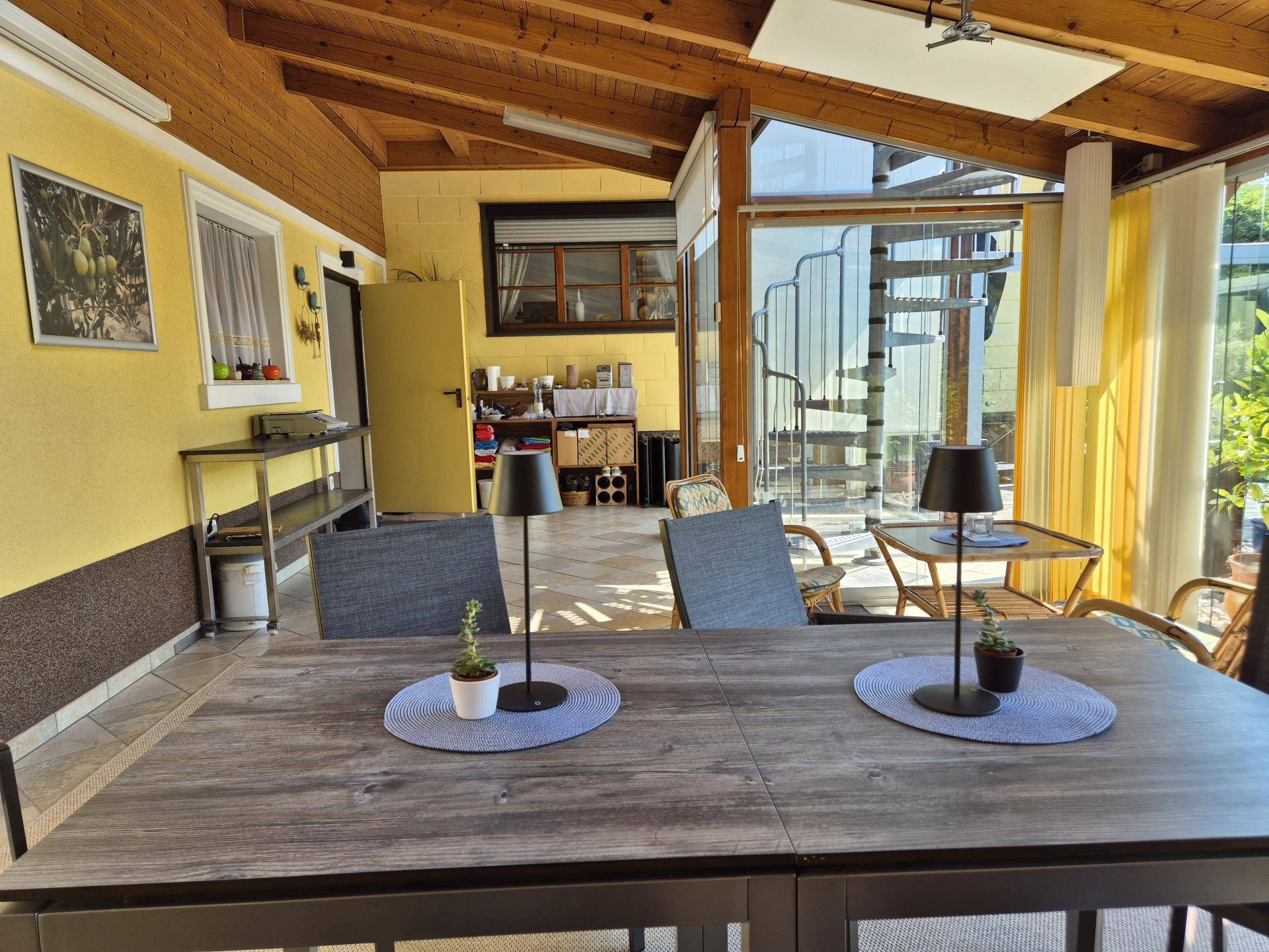 Überdachte Terrasse "Salettl"