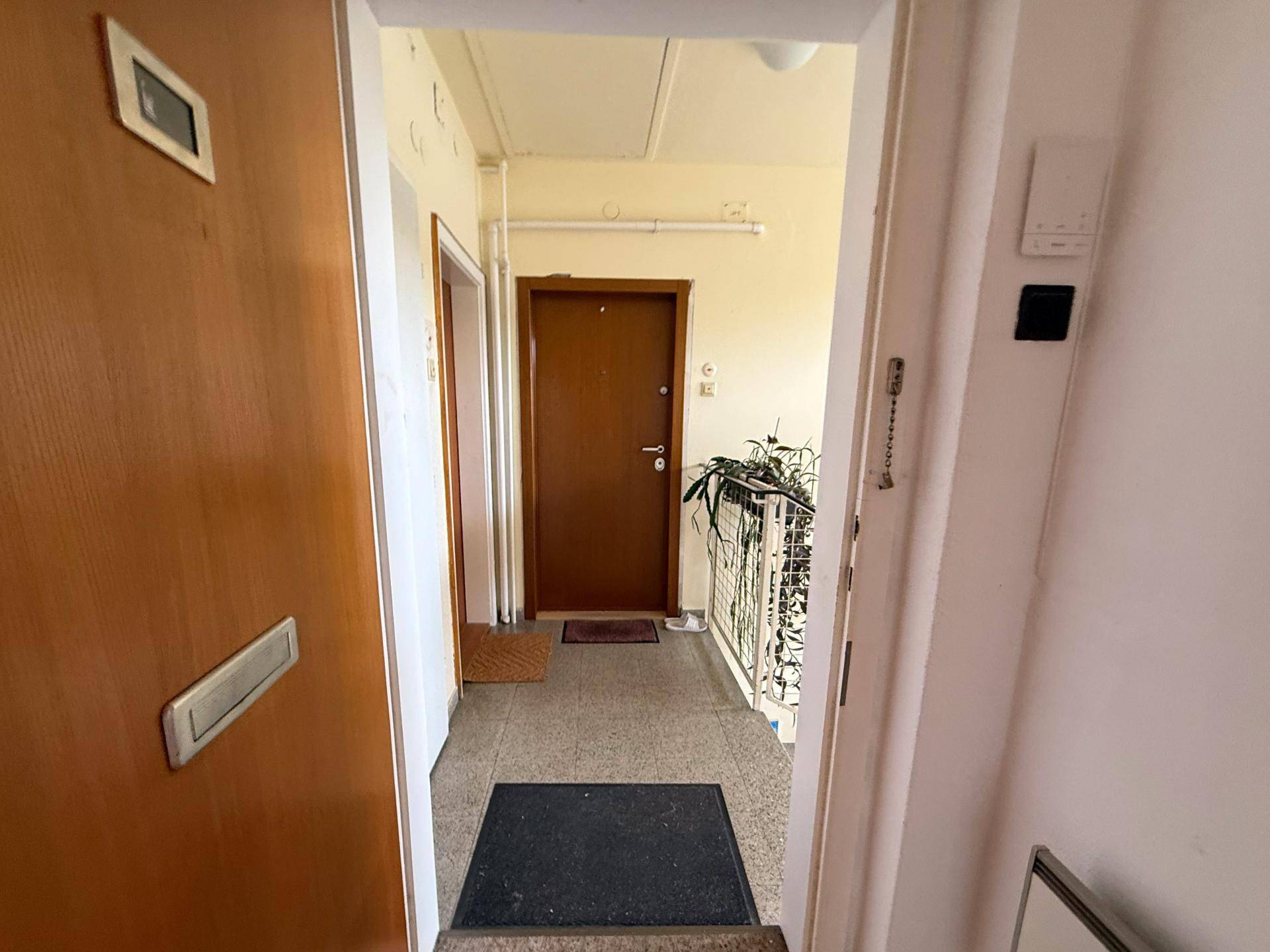 Blick aus Wohnung