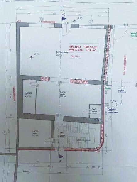 Grundriss EG und Einfahrt