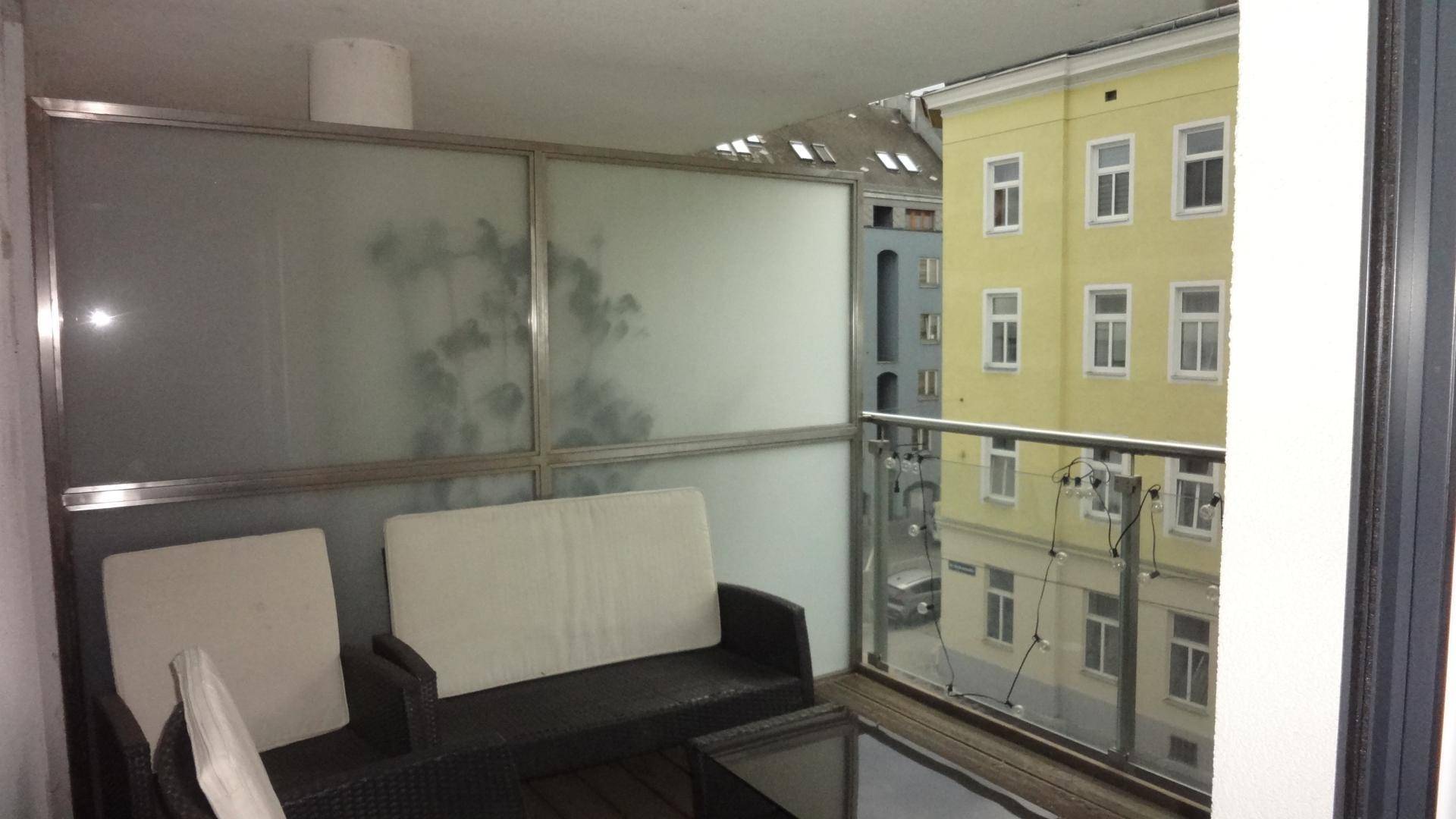 überdachte Loggia