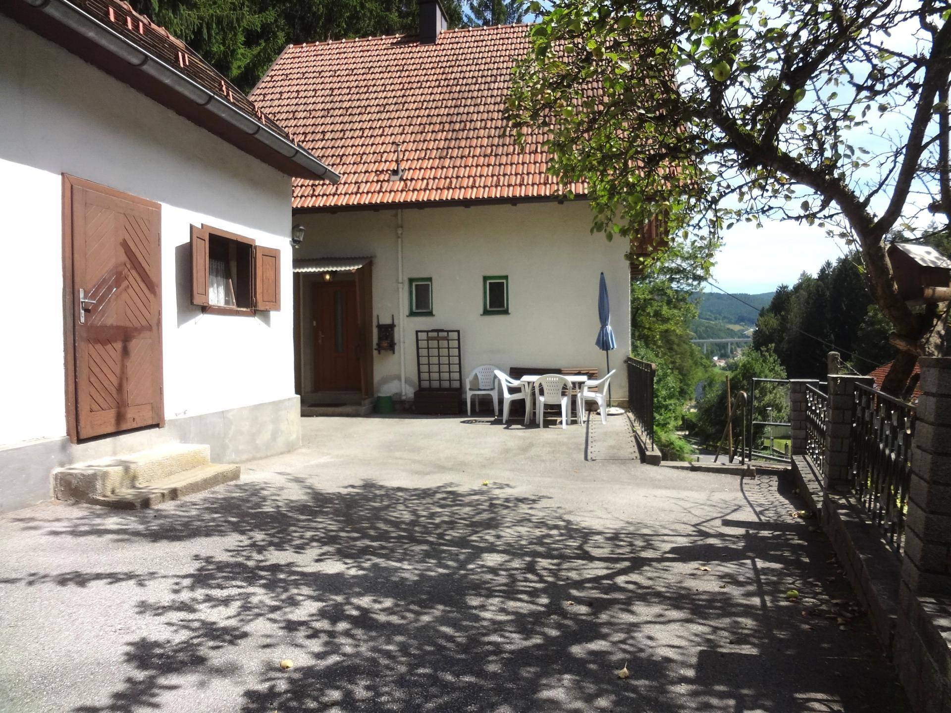 Sitzbereich im Freien