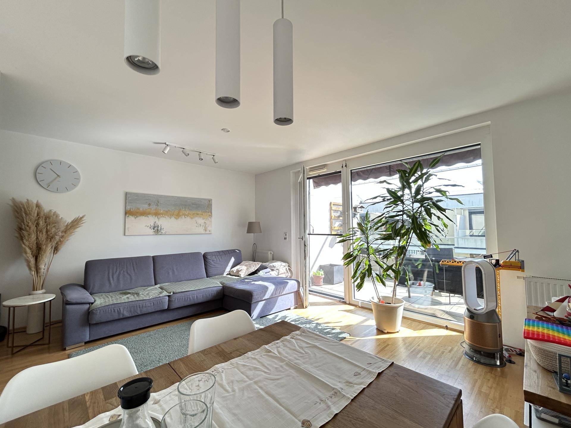 Wohnküche- Wohnzimmer 26,81m² Ansicht II