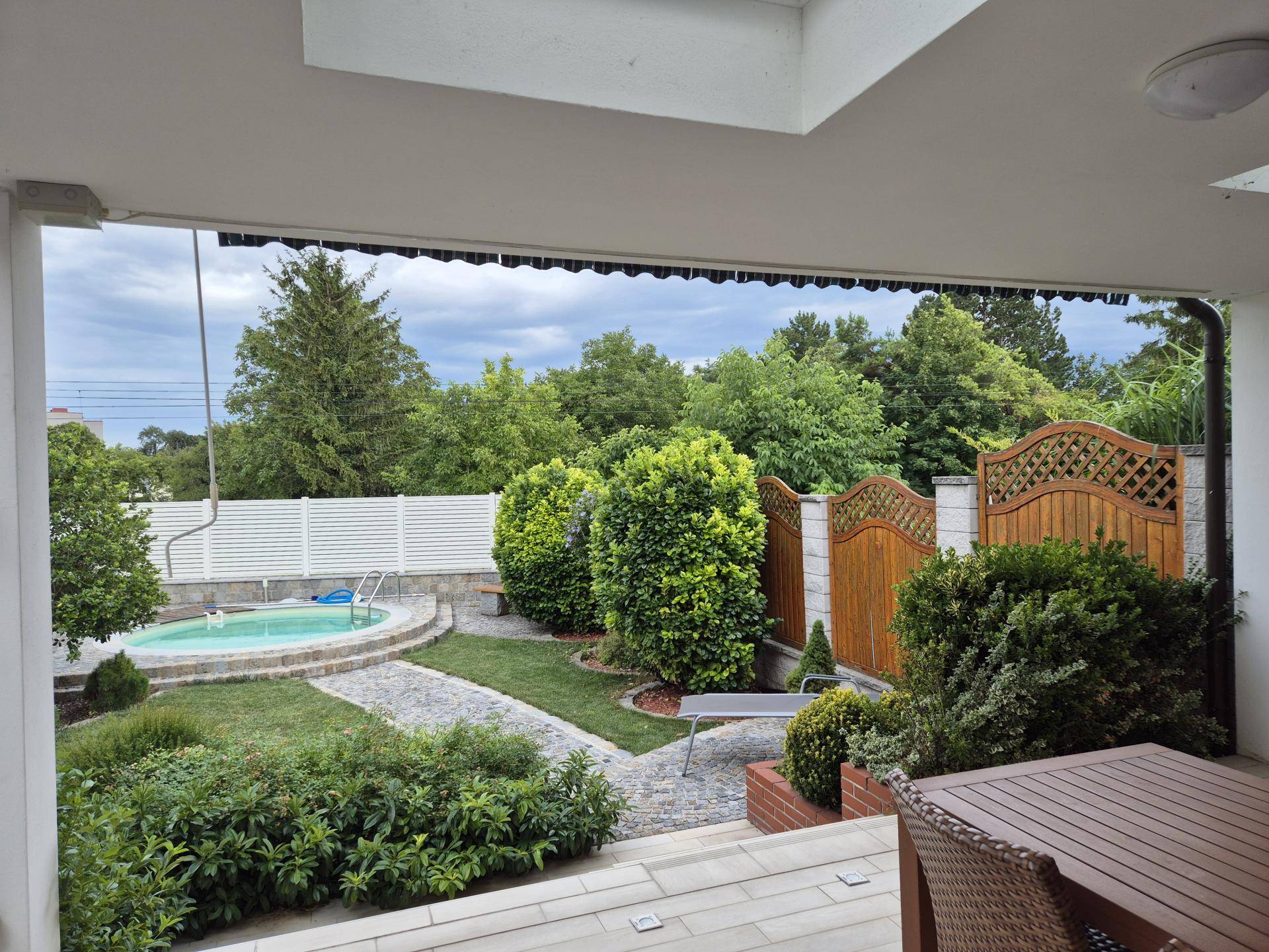 Ausblick Terrasse