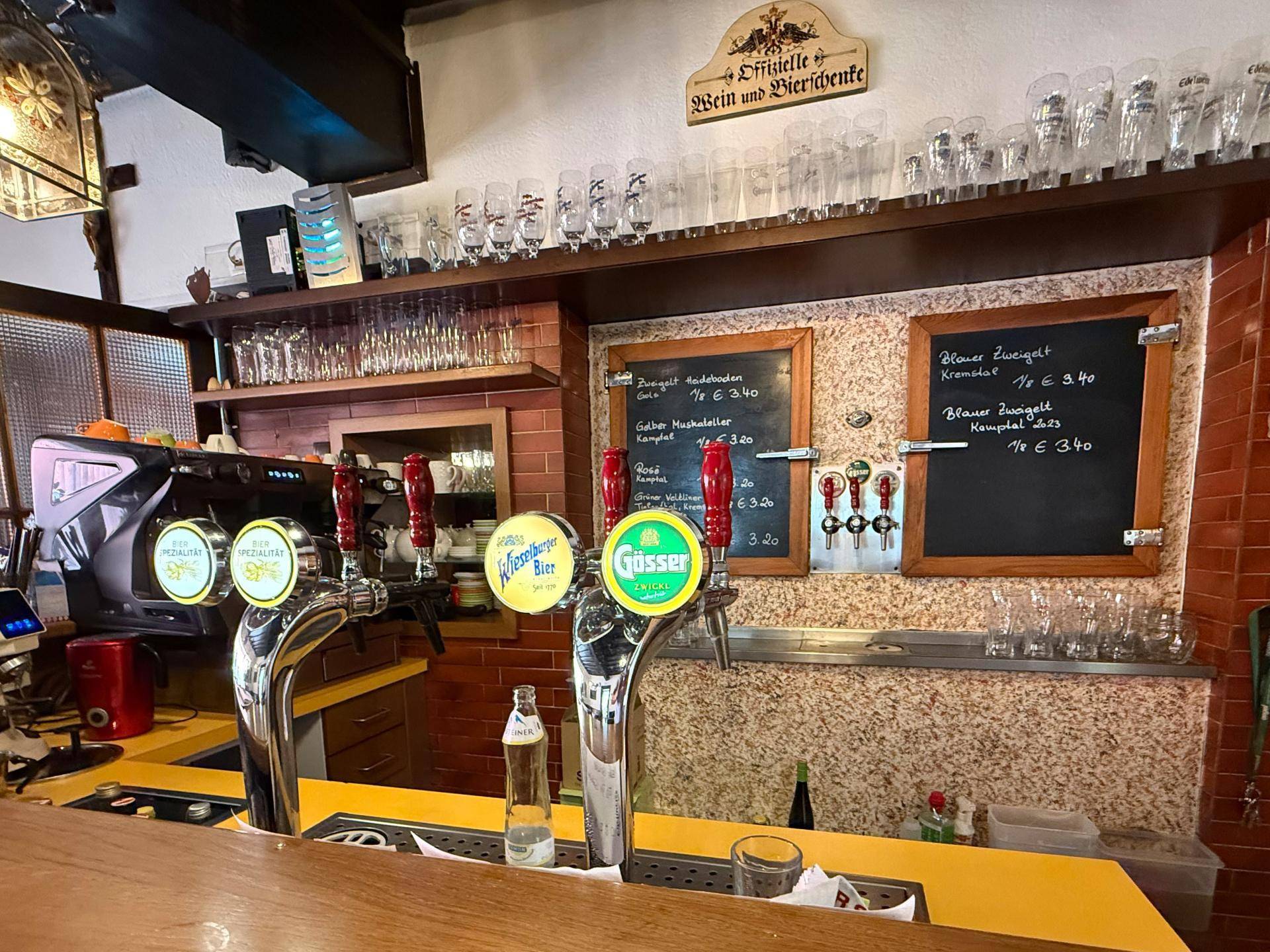 Ausschankbereich Wirtshaus